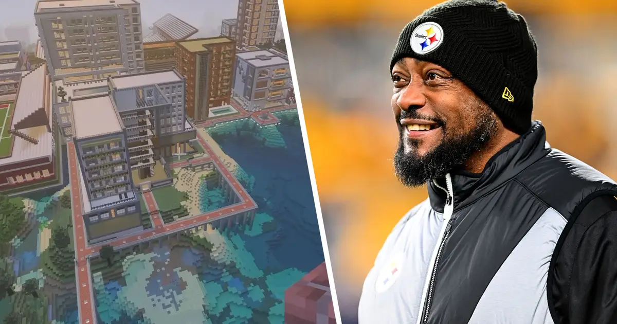 Dear former NFL head coach Mike Tomlin: Your 12-year Minecraft city is beautiful