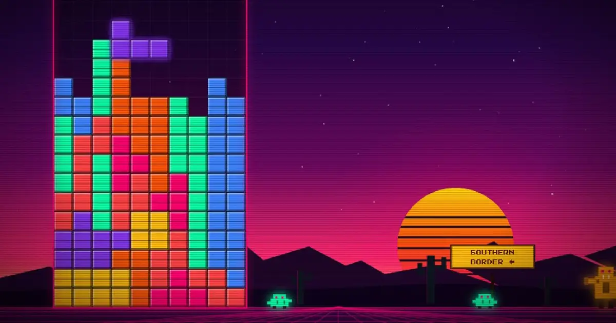 Just days after The Tetris Company warned that 'we take copyright infringement very seriously,' the Tetris clone in the White House Arcade suddenly disappears