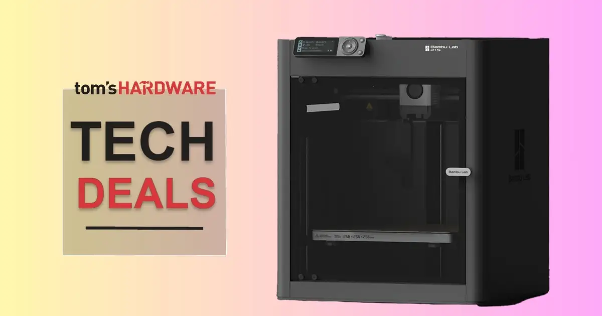 The high - speed Bambu Lab P1S is back in stock at its record - low $399 price save $300 on enclosed Core XY 3D printer with quick assembly for beginners