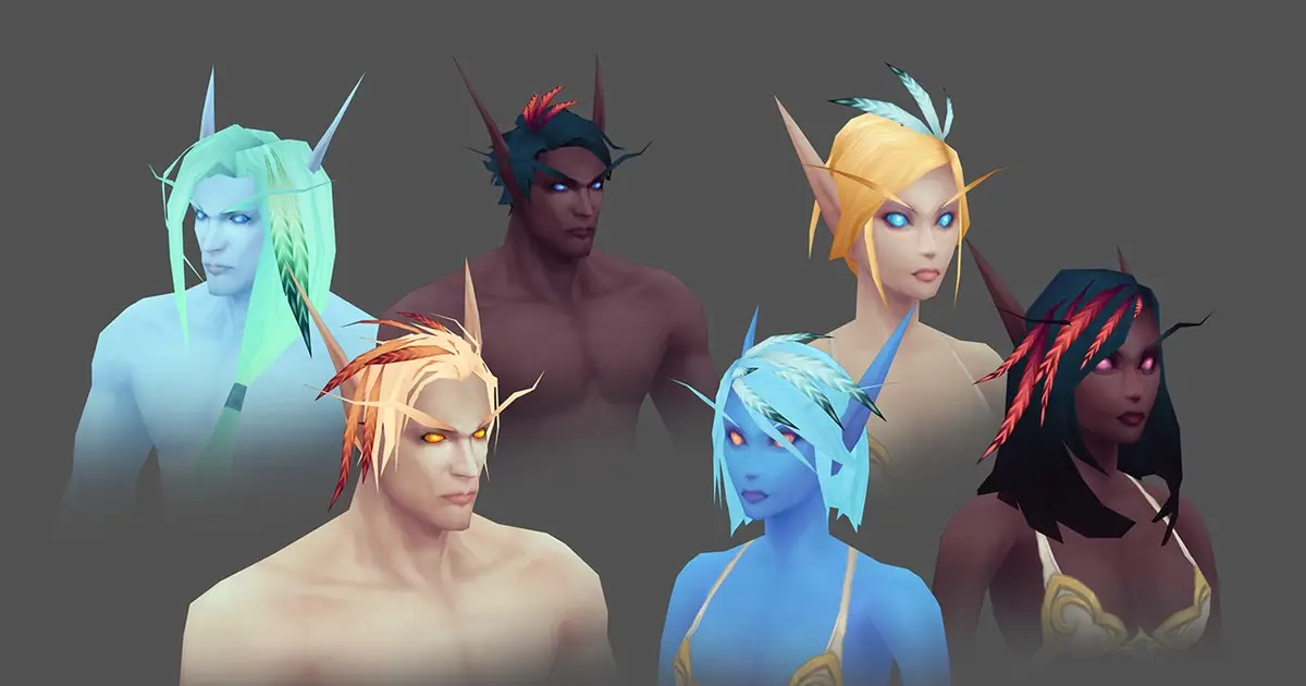 Blizzard promises to make the blue elves in World of Warcraft: Forever look worse (positive)