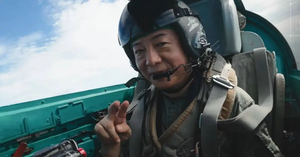 After 30 years they finally let Ace Combat's director fly in a real jet, and I'm taking credit