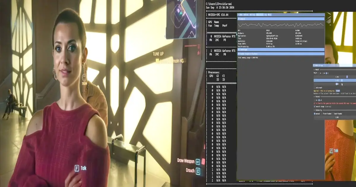 New DLSS 5 mod offloads Neural Rendering to a second card massively cutting the AI filter's performance hit