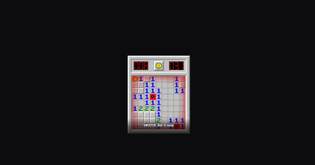 Triple-A Minesweeper is a gleeful send-up of blockbuster gaming's worst habits, from yellow paint to characters who talk too much