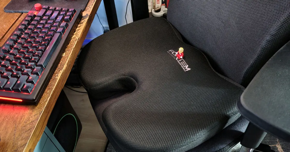 This arse cushion is the biggest upgrade I've made to my gaming setup in 2026, which says a lot about where we're at right now