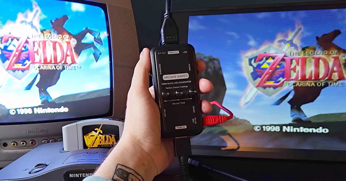 I still have numerous CRT TVs in my life , but Ive found a way to satiate my lust for scanlines on even modern screens