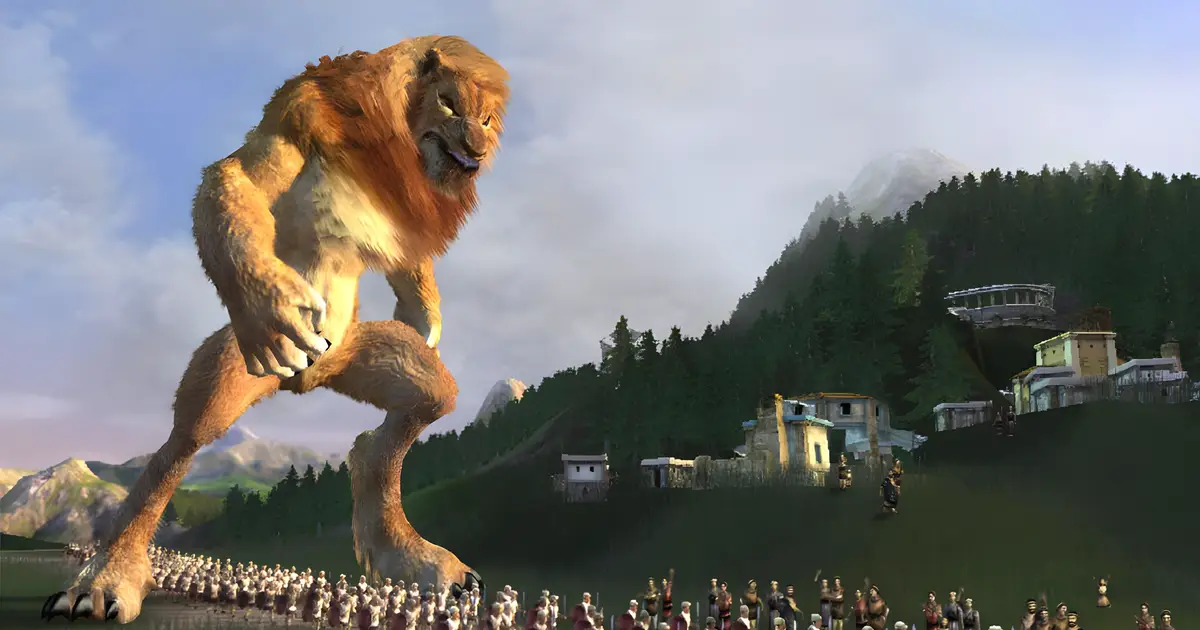 Peter Molyneux explains the origin story of Black & White's famous creatures: 'It was originally a monster. It wasn't a cute creature'