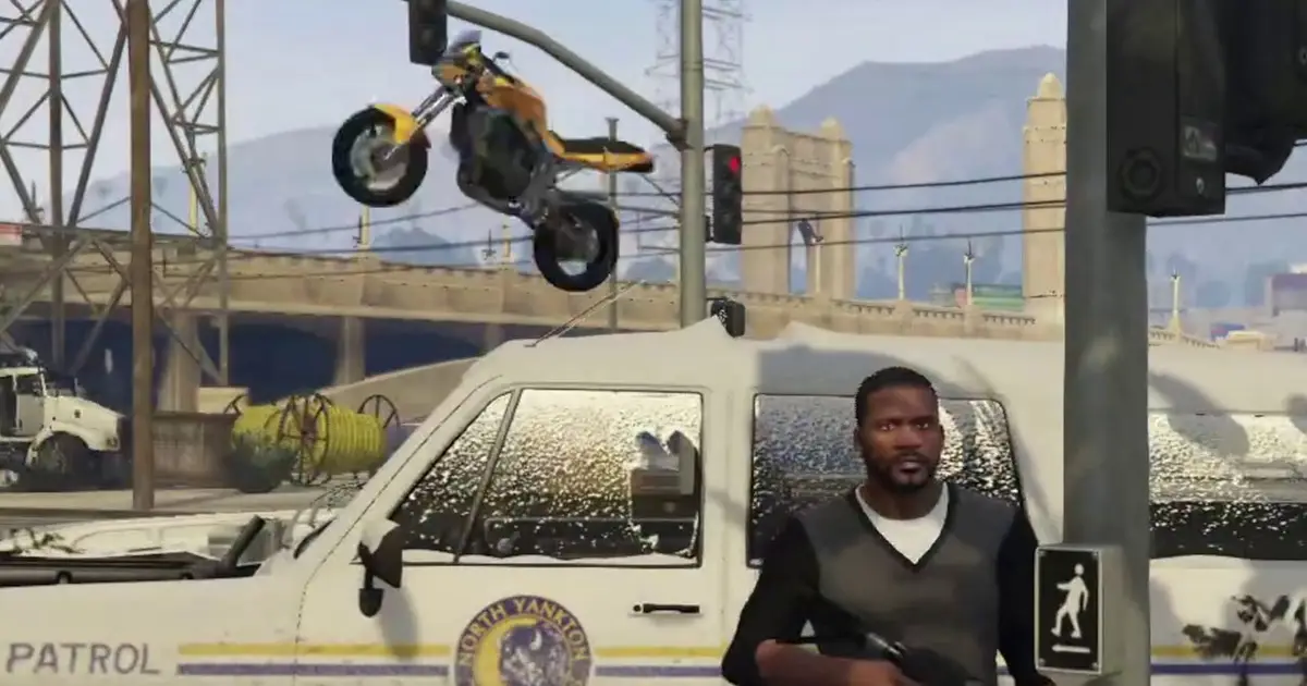 I attempted to become a professional driver in a GTA 5 where every car had no friction