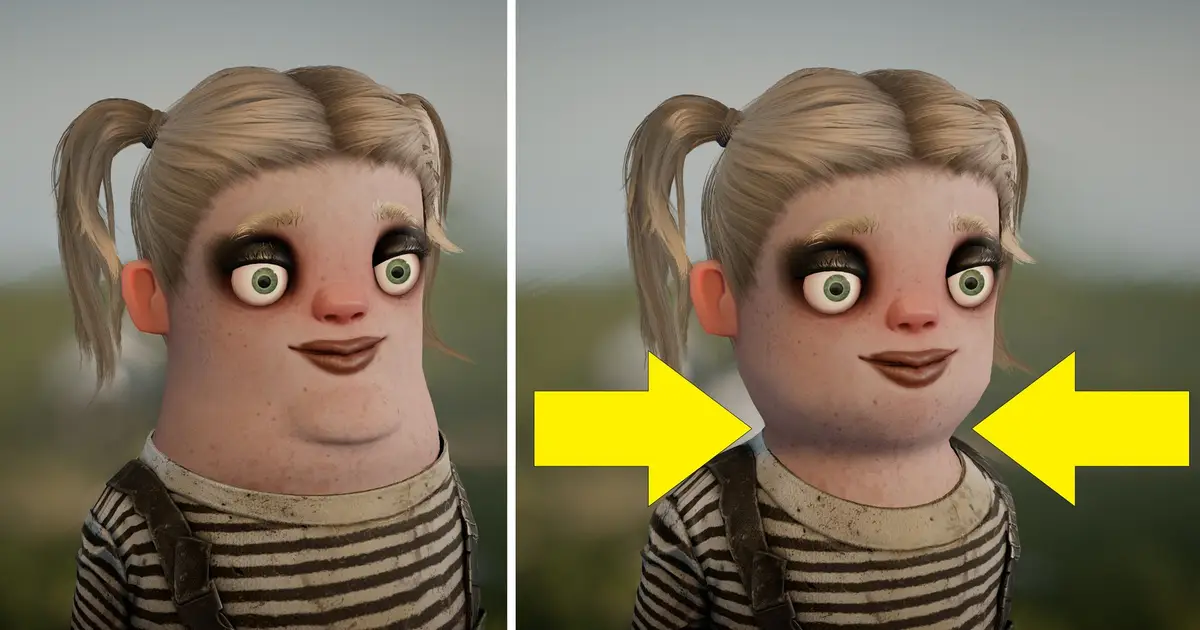 Garry Newman adds necks to his neckless characters because the lack of necks 'comes up consistently in our many many many negative reviews'