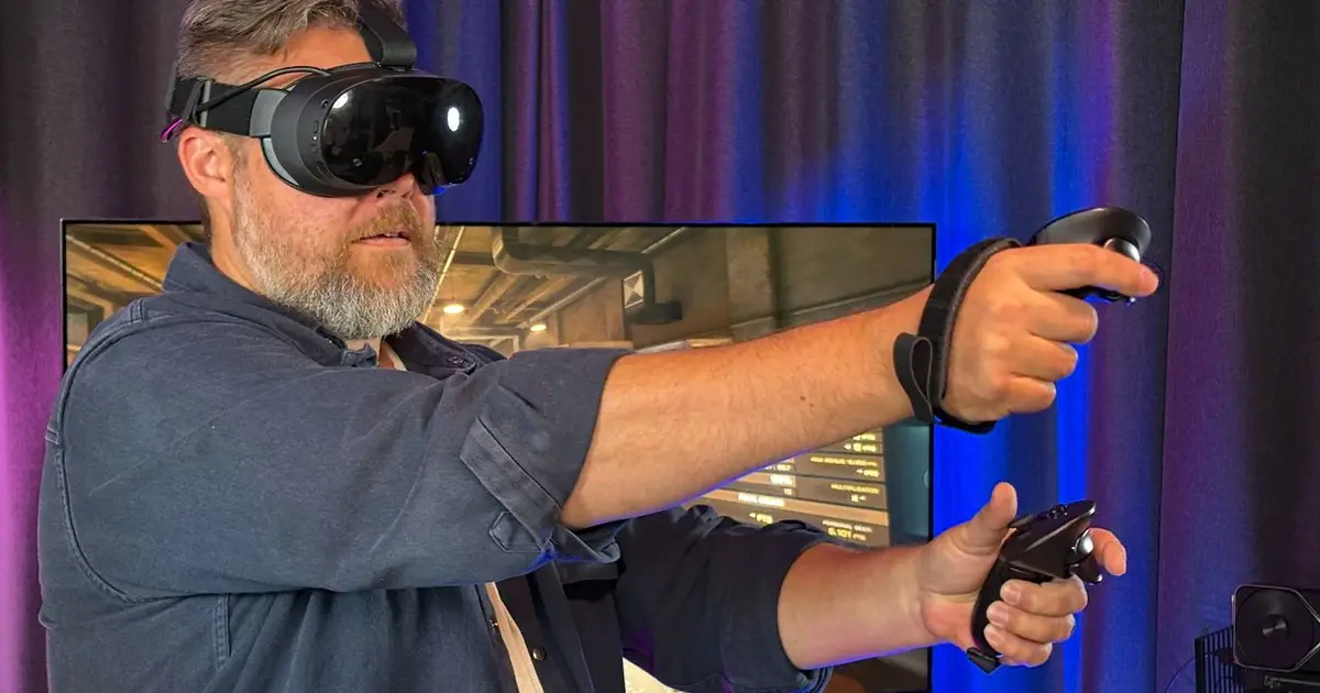 Valve had next-gen VR 'headsets ready three, four years ago and they were big, bulky devices' but went back to the drawing board after actually putting them on