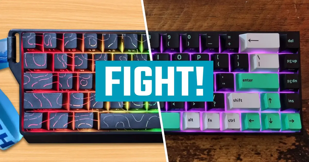 I made two $50 gaming keyboards fight for my average-gamer affections, and for me there's one clear winner