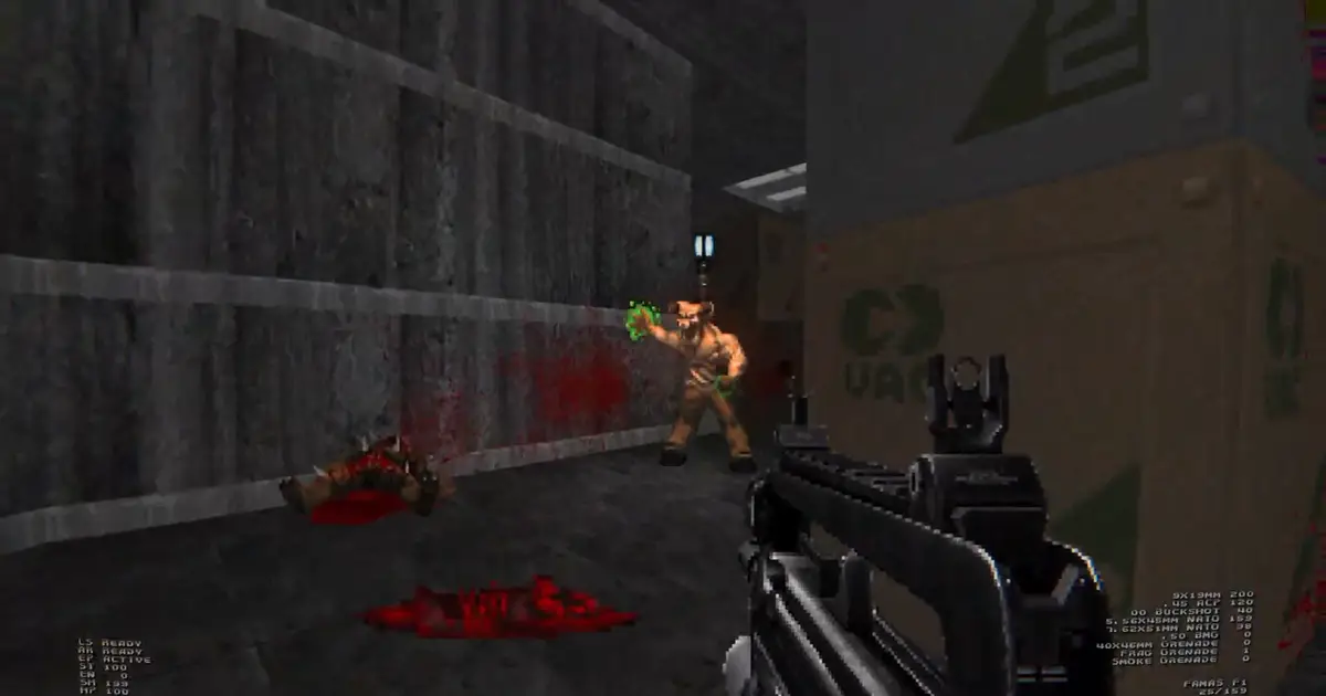 This mod transforms Doom into a terrifying tactical shooter, and it's partly inspired by another PC gaming classic