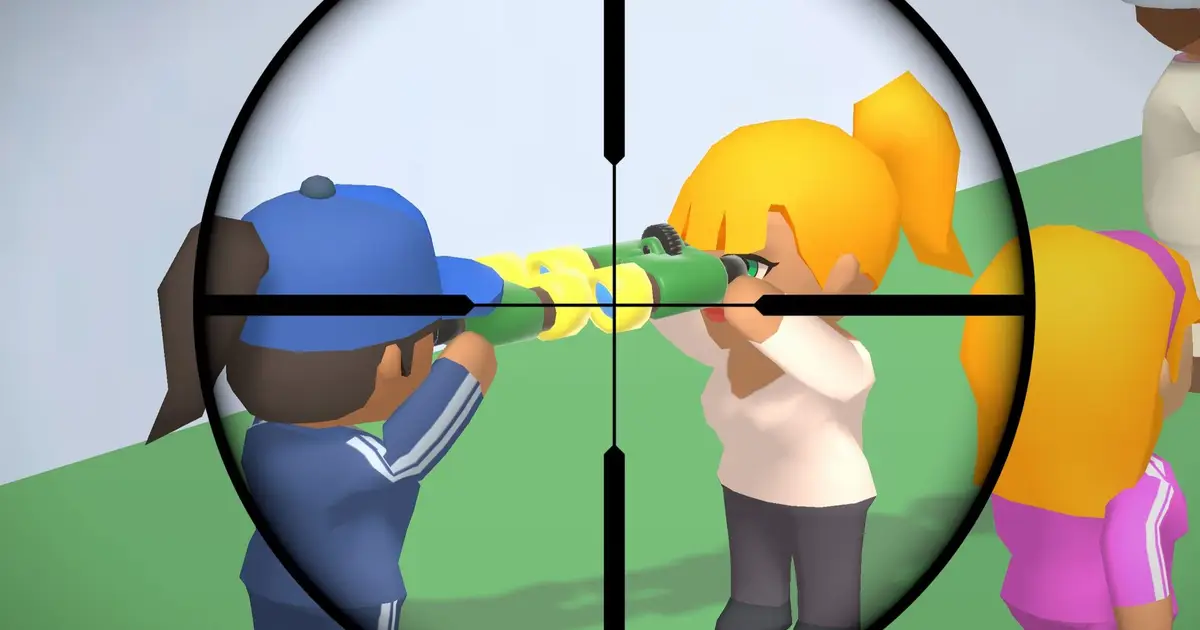 I urge you to check out this hidden object game where you play as the world's most helpful sniper