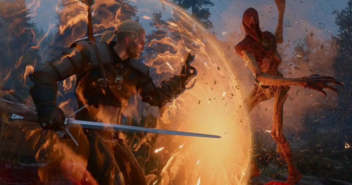 We saw The Witcher 3 – Songs of the Past in action, and the full-game remaster that's coming this year too