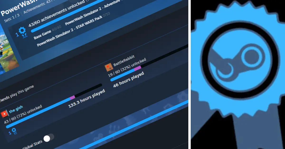 Steam achievements are getting a huge overhaul, with separate sets for DLC and season passes, and an easy way to compare with friends