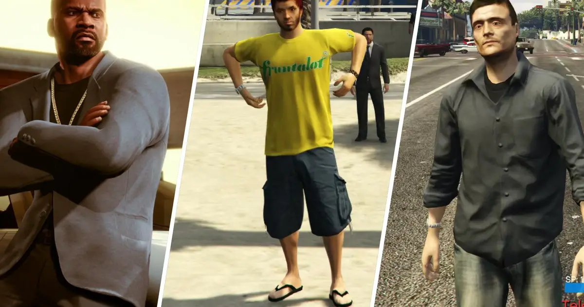 Grand Theft Auto 5 is a game about shapeshifting now. I don't make the rules