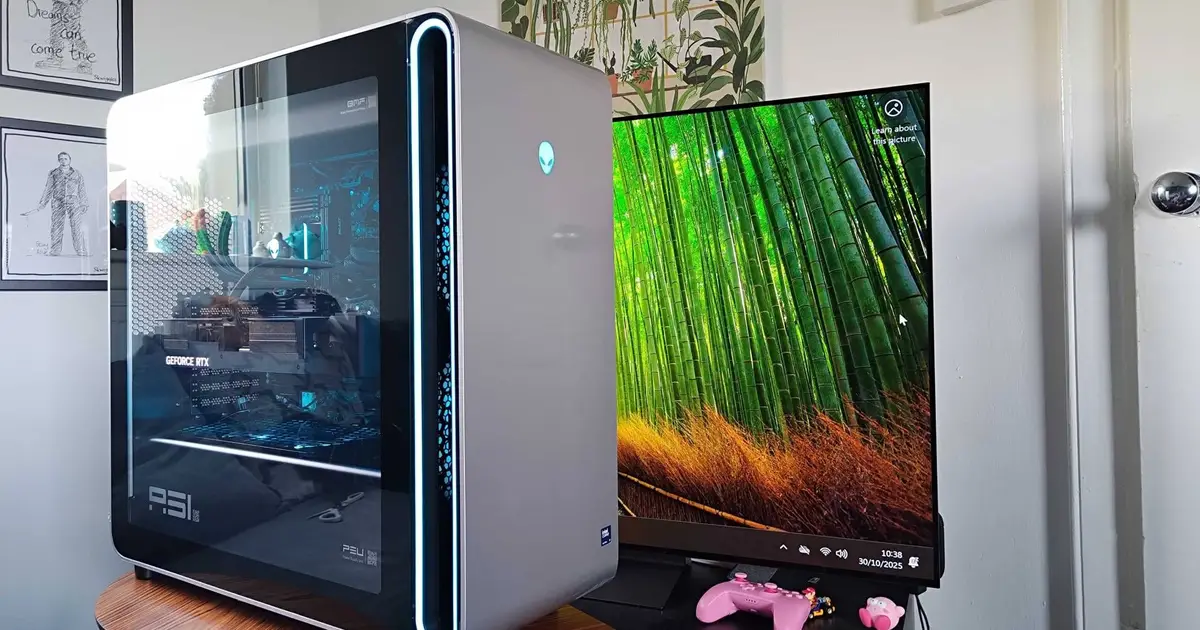 The Alienware Area - 51 is an absolutely monstrous gaming PC , but I sort of wish it felt more otherworldly