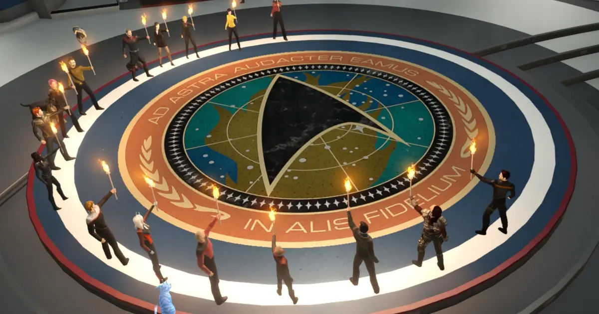 Star Trek Online players are holding public vigils to mourn Patrick Stewart