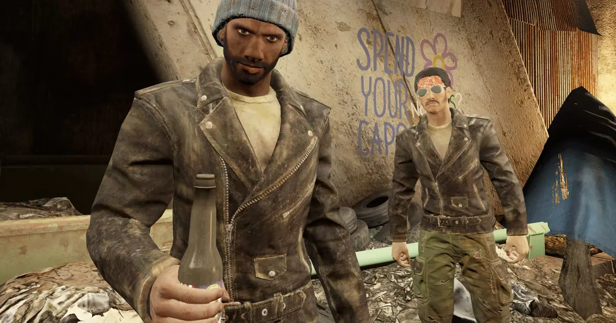 A new Fallout 4 mod adds an entire town, but more importantly, it lets you join a gang