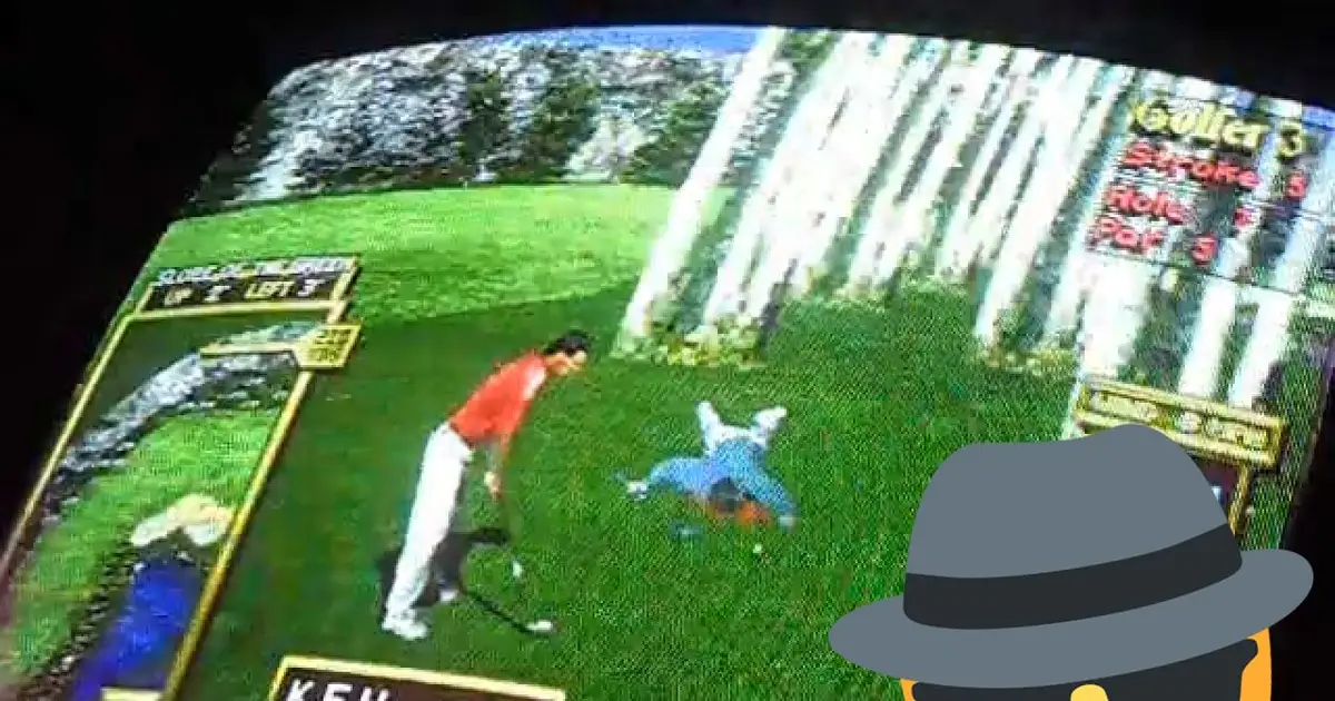 The PC Gamer Mysteries, Case #1: "A Slice of Death": Why is there a dead golfer hidden in Golden Tee '99?
