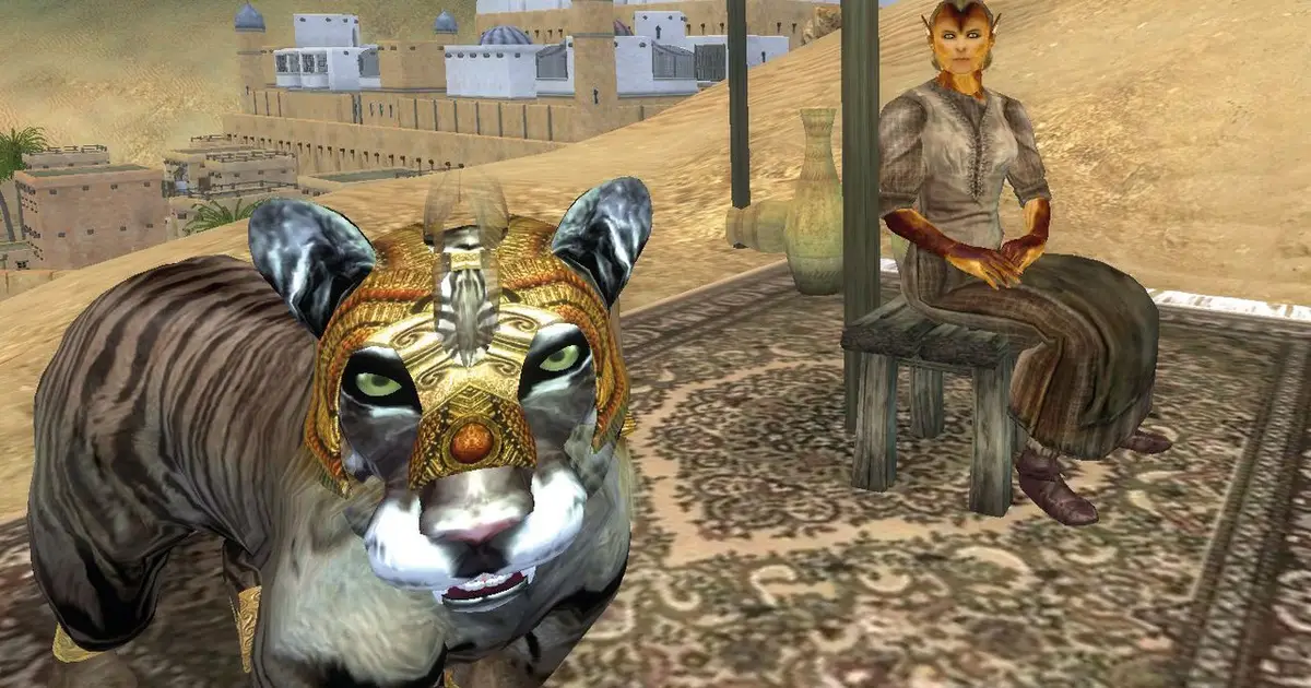 Modding the Khajiit lands into Oblivion is still the cat's meow