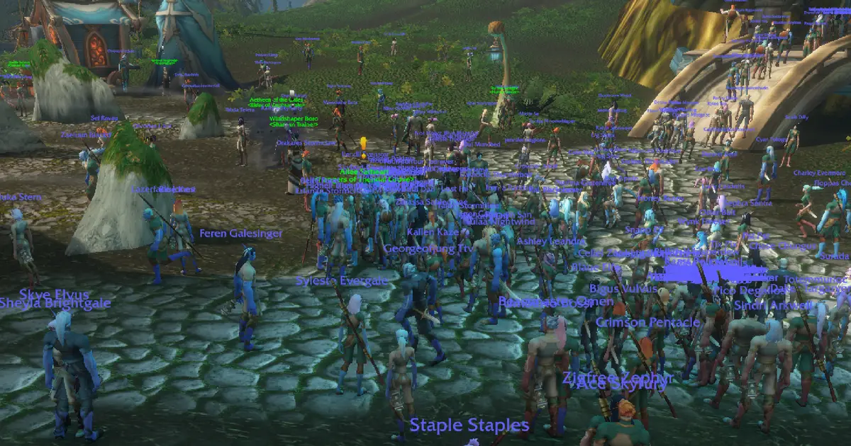 I'm sure whoever chose to charge for WoW: Forever beta access is feeling very chuffed, given Blizzard's had to expand its server size a second time