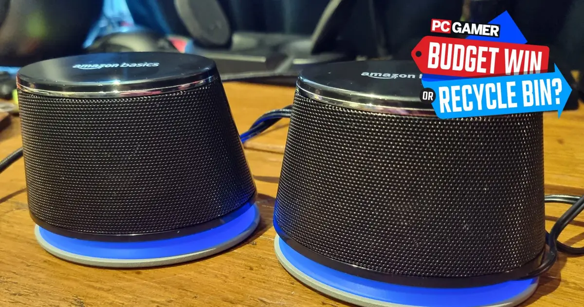 Amazon's $25 self-propelling speakers gave me the giggles as they tried to walk off the edge of my desk, and that's almost worth the price of entry alone