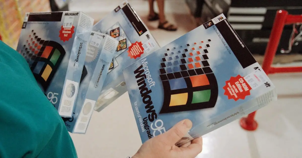 Microsoft had to change the anti-piracy hologram on the Windows 95 box because an undisclosed government assumed the baby on it was naked