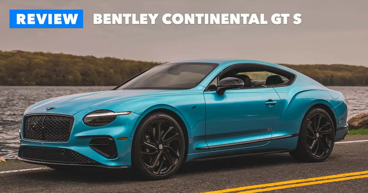 2026 Bentley Continental GT S : Review