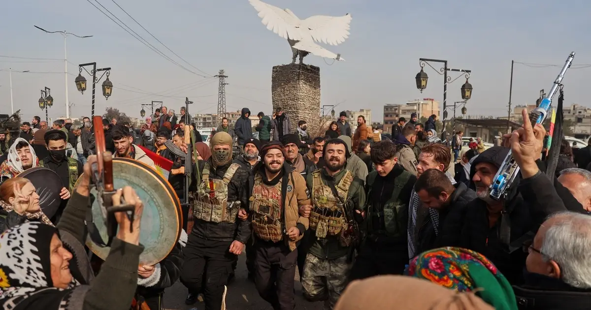 Ceasefire with Kurdish - led force extended for another 15 days , Syrian army says
