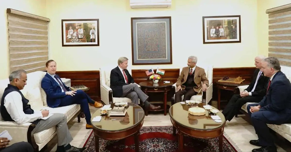 Jaishankar meets US lawmakers , discusses trade and security amid tense India - US ties
