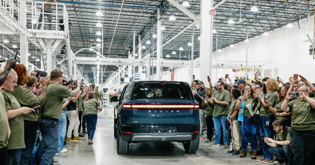Rivian begins production on the R2 electric SUV
