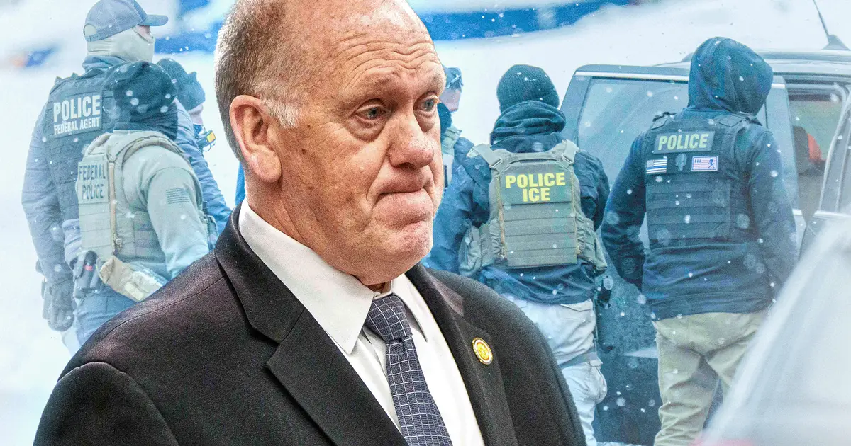 Tom Homan : Feds will end Minnesota immigration enforcement surge