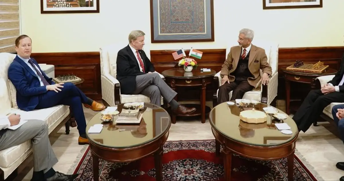 EAM Jaishankar meets US lawmakers ; discusses bilateral ties , Indo - Pacific