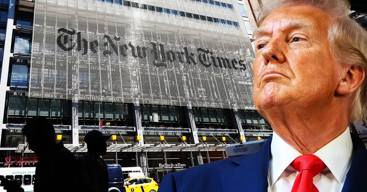 Trump Rips “Failing” New York Times Just Hours Before Attending First WHCD As POTUS