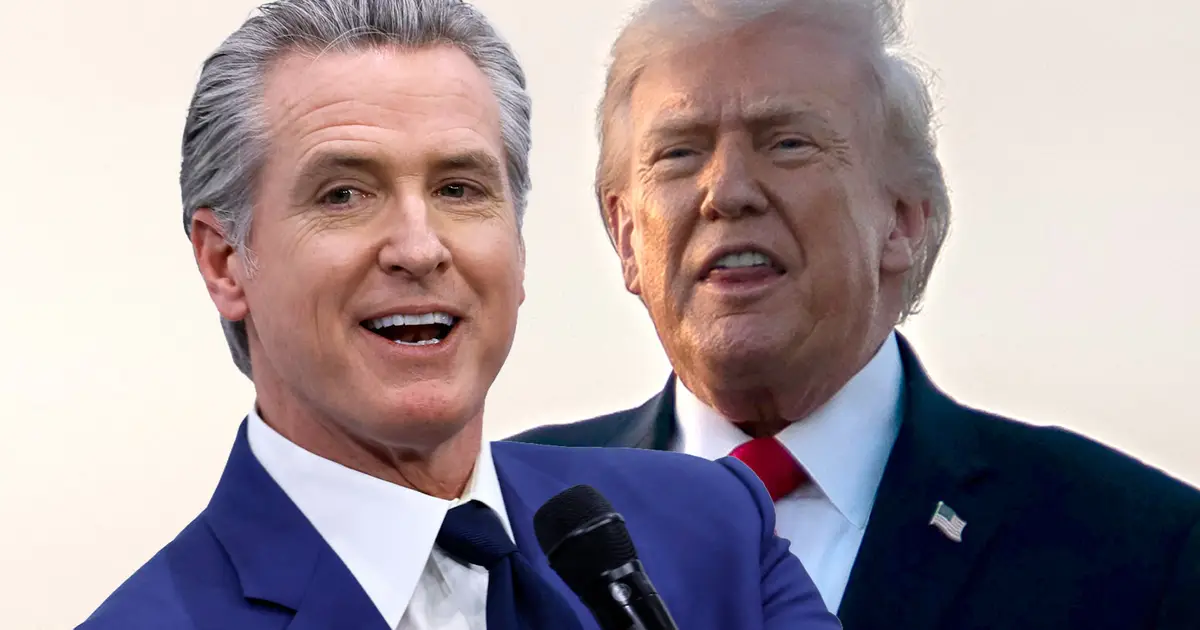 Gavin Newsom Says He & Wife Being Investigated By Justice Department At Direction Of Donald Trump