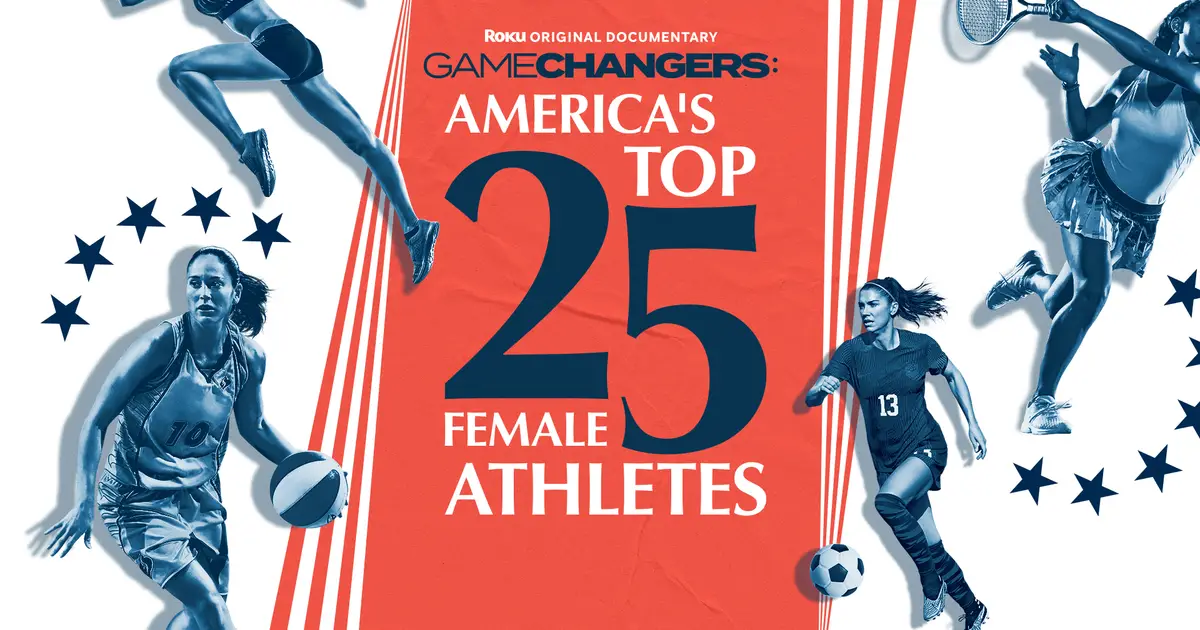 ‘Gamechangers: America’s Top 25 Greatest Female Athletes’ Special Set At Roku