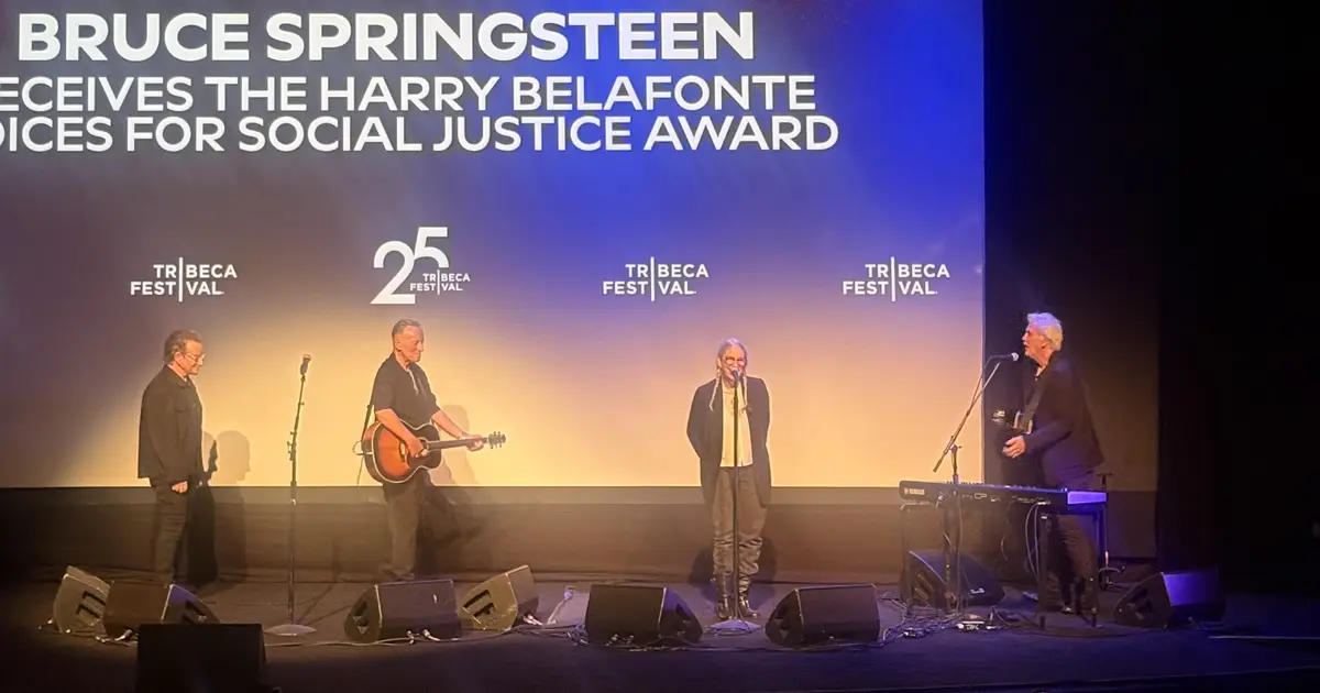 Bruce Springsteen Honored At Tribeca Festival, Rocks Out With Bono, Patti Smith In ‘People Have The Power’