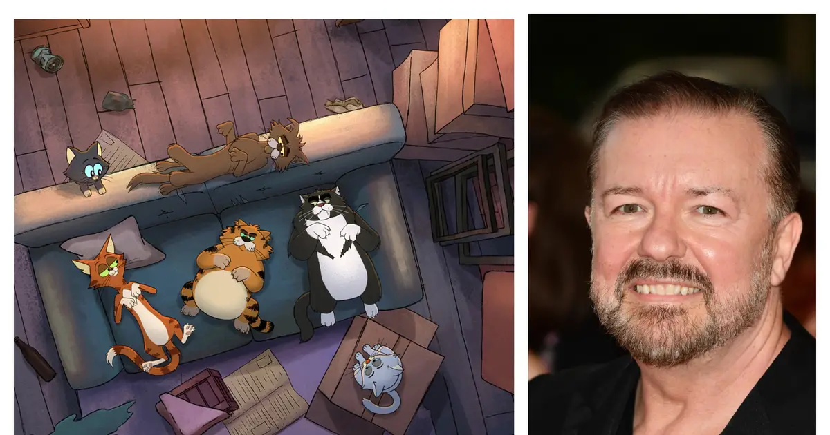 Ricky Gervais Receives Enthusiastic Response For Expletive-Filled, Riotously Politically Incorrect Yet Philosophical Netflix Animation ‘Alley Cats’ – Annecy
