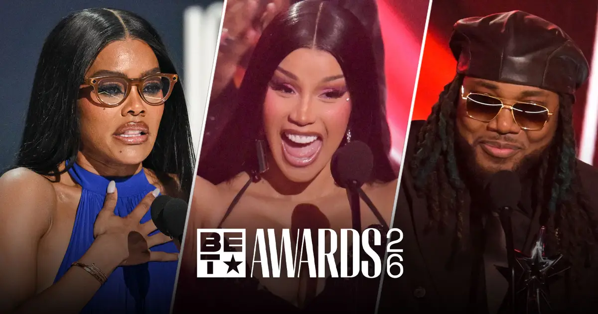 BET Awards 2026 Winners List: Cardi B, Leon Thomas, Kehlani, Jalen Brunson, Teyana Taylor & More