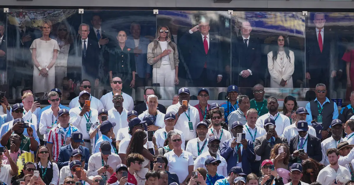 Trump Booed During World Cup Final Telecast