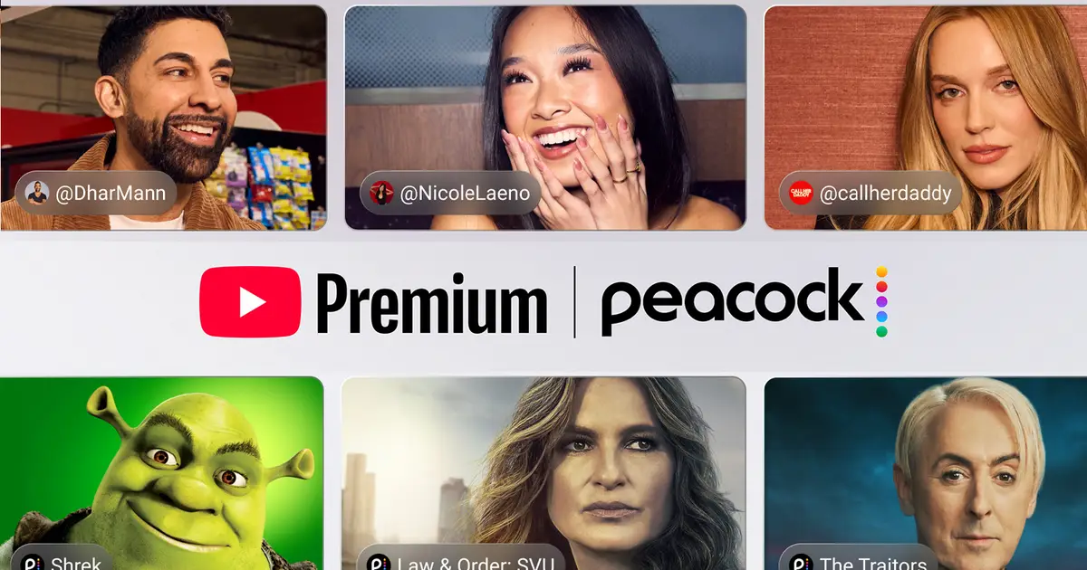NBCUniversal Sets Landmark Pact With YouTube, Bundling Peacock With Its Premium Tier