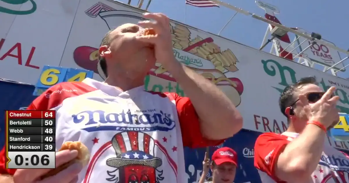 Joey Chestnut Stuffs Face For 18th Coney Island Hot Dog Contest Victory; Miki Sudo Tops Among Women