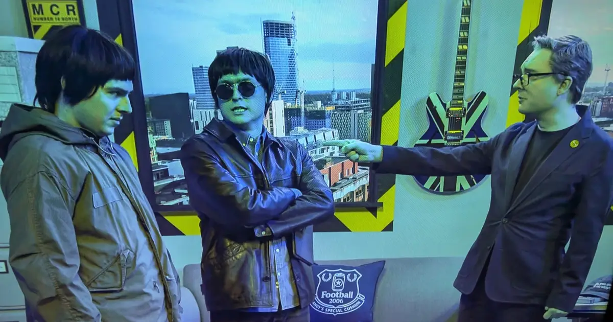 UK Prime Minister Andy Burnham Nearly Joins Oasis, But There’s Something A Bit Off About The Gallagher Brothers In ‘SNL UK’ Cold Open