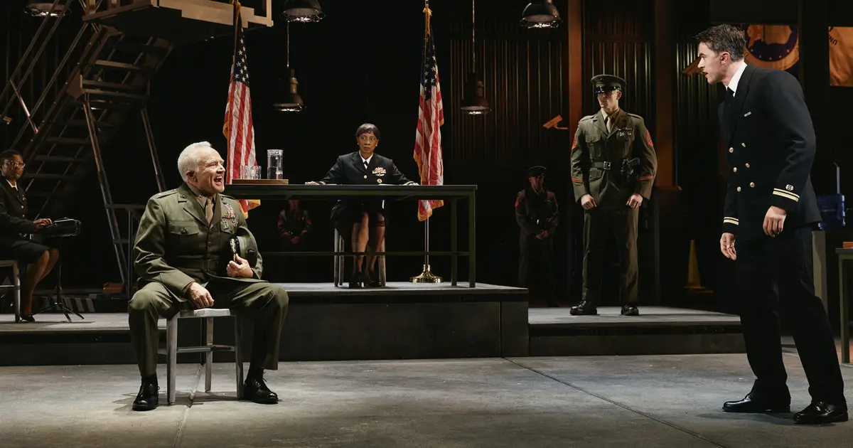 ‘A Few Good Men’ Broadway Review: Bradley Whitford And Tom Blyth Manhandle The Truth