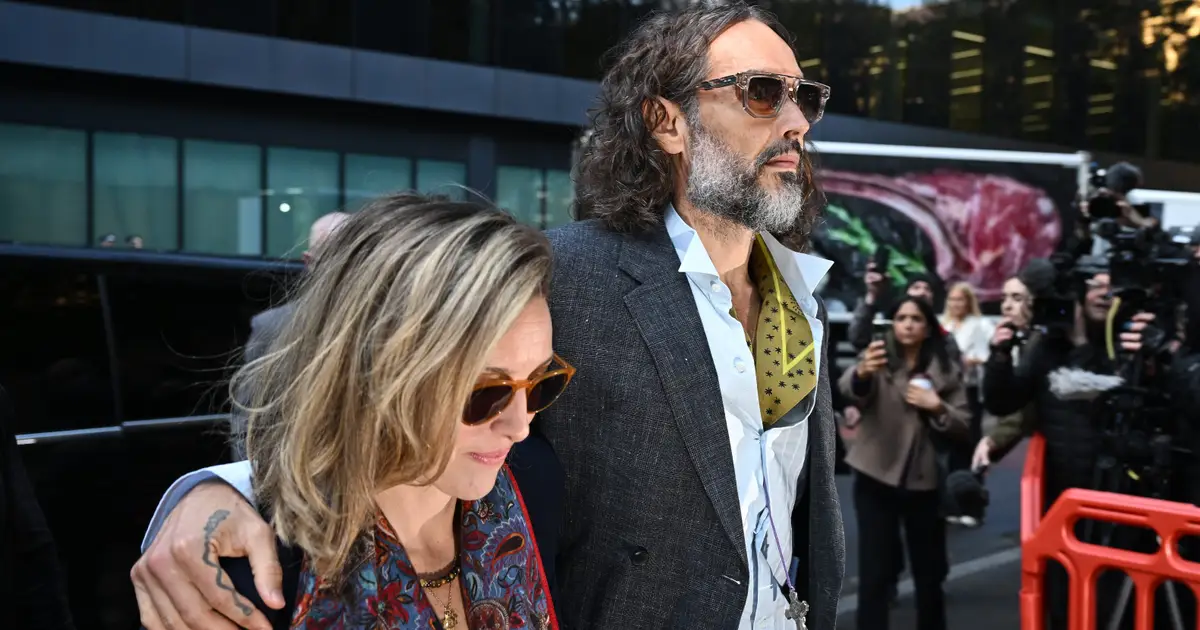 Russell Brand’s Wife Says Star Was “Caring” Lover At Time Of Rape Allegations