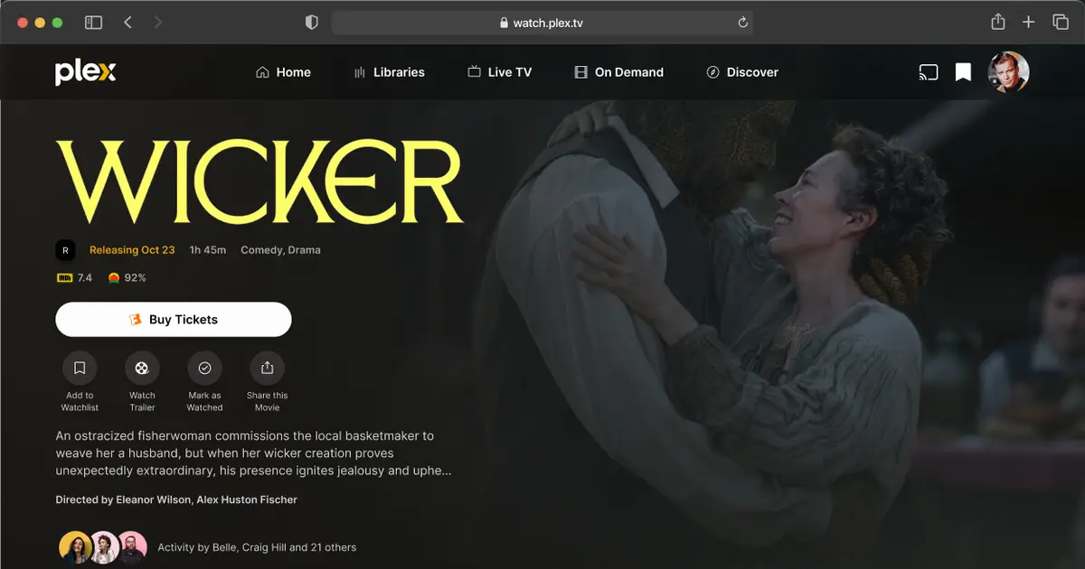 Fandango And Plex Team To Integrate Movie Ticket Sales Into Streaming