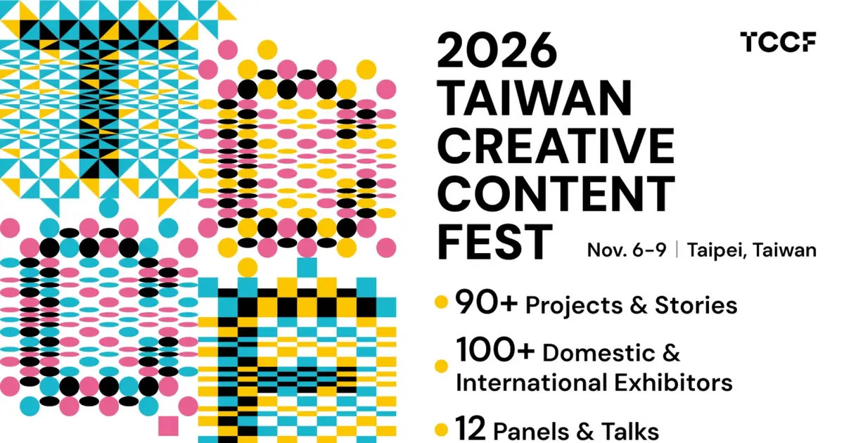 Discover Asia’s IPs & Co-Production Opportunities at Taiwan Creative Content Fest 2026