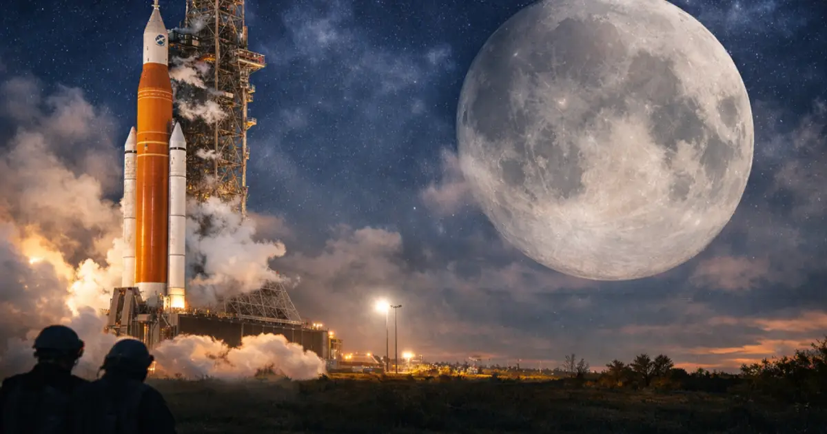 Artemis II Moonshot Put on Ice : NASA Delays Historic Lunar Mission After Critical Test Glitches