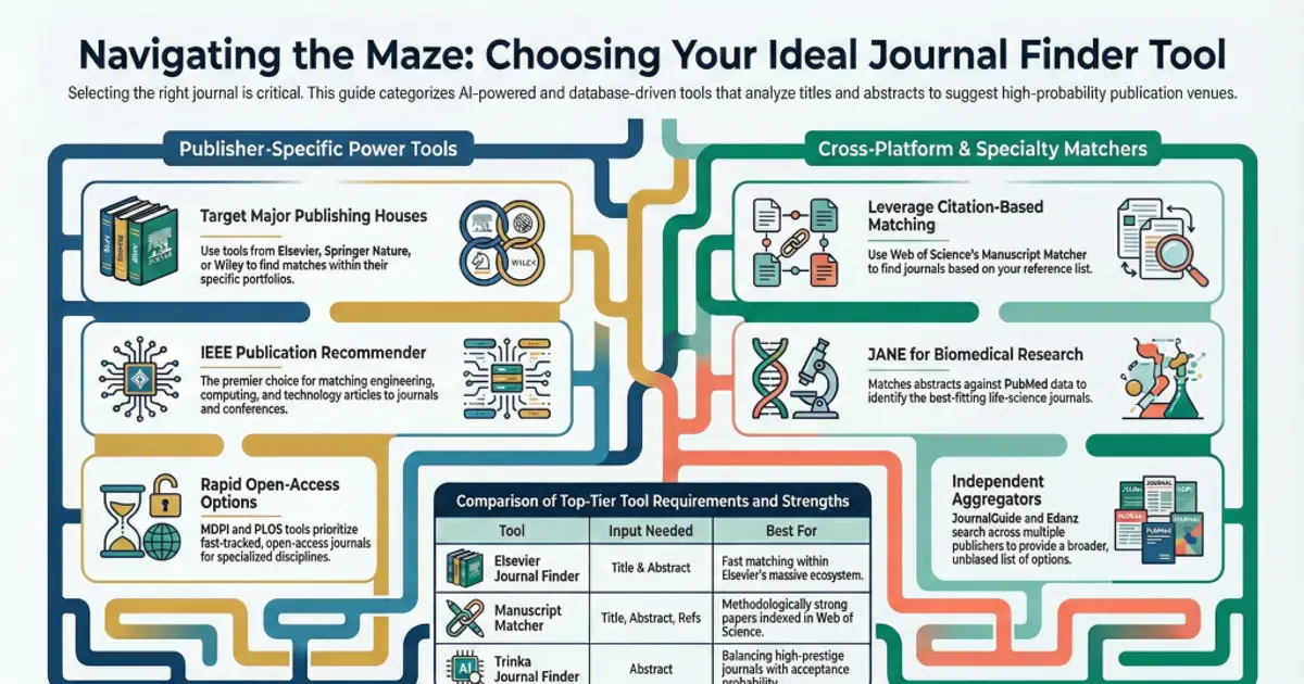 A Guide to Journal Finder Tools - Erkan Field Diary