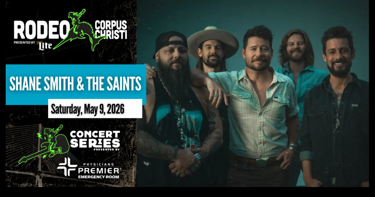 Shane Smith and the Saints announced for Rodeo Corpus Christi 2026